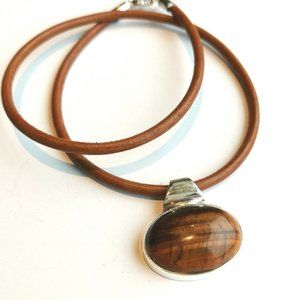 New Mahogany Tigers Eye pendant for necklace